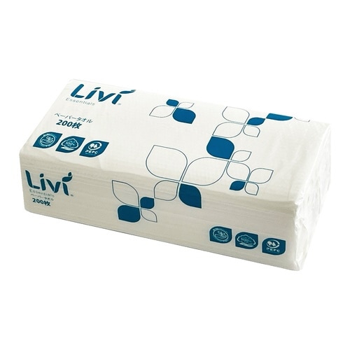 リビィペーパータオル 200枚 1梱(40個入)