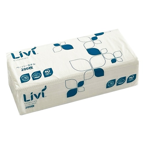 リビィペーパータオル 200枚 1梱(40個入)