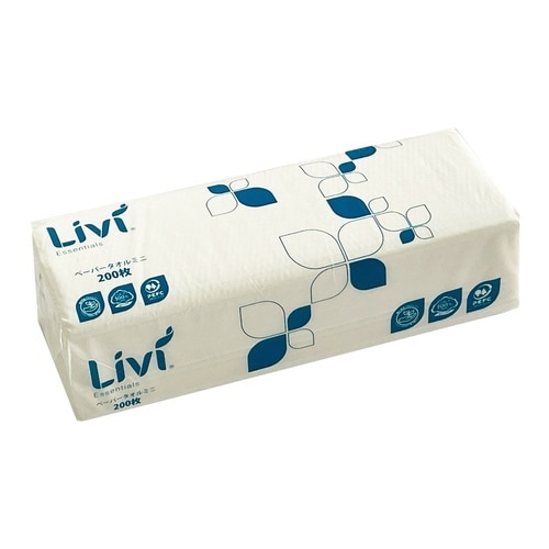リビィペーパータオルミニ200枚 1梱(50個入)