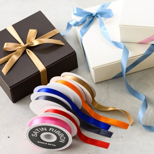 サテンリボン RED16mm 1巻