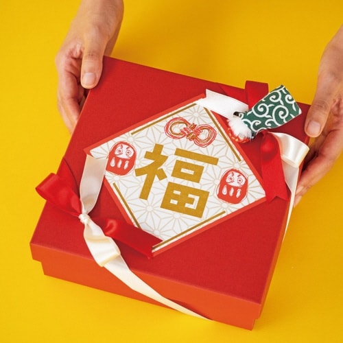 サテンリボン RED16mm 1巻