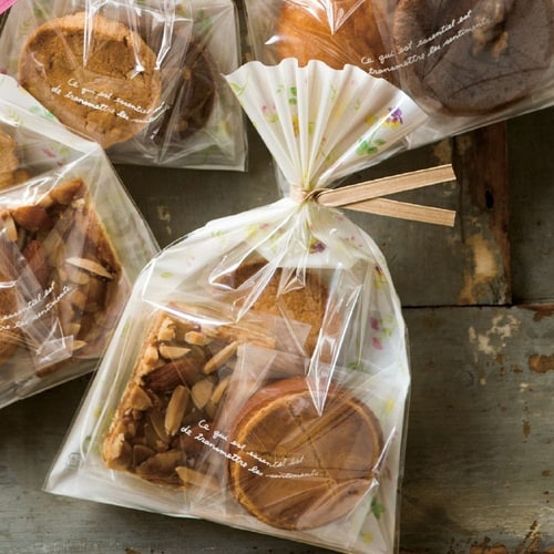 ナチュラルフラワーOPPギフトバッグ−3 50枚