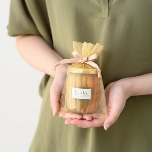 オーガンジーバッグ ゴールド M 10枚