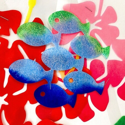 トロピカルオーシャンプリーツハンガー