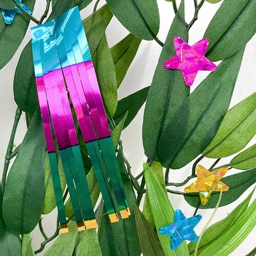 七夕垣根アレンジ