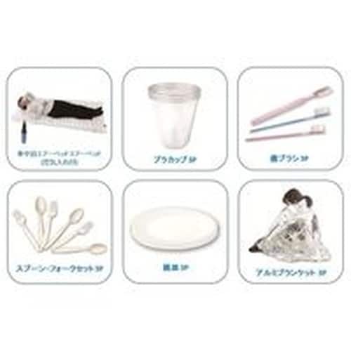 車中泊用防災バッグ 25点入り