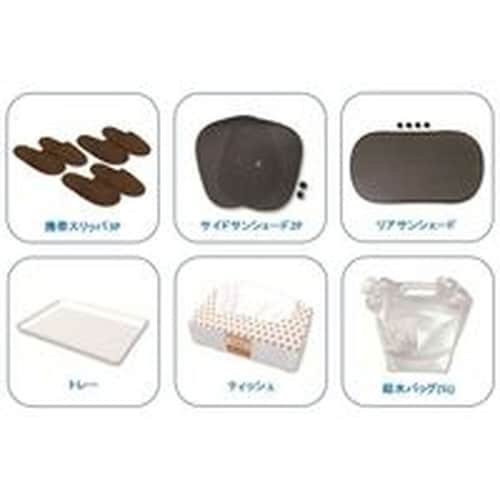 車中泊用防災バッグ 25点入り