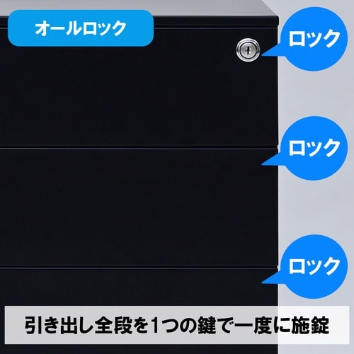 サイドキャビネットRKD−30 MBK