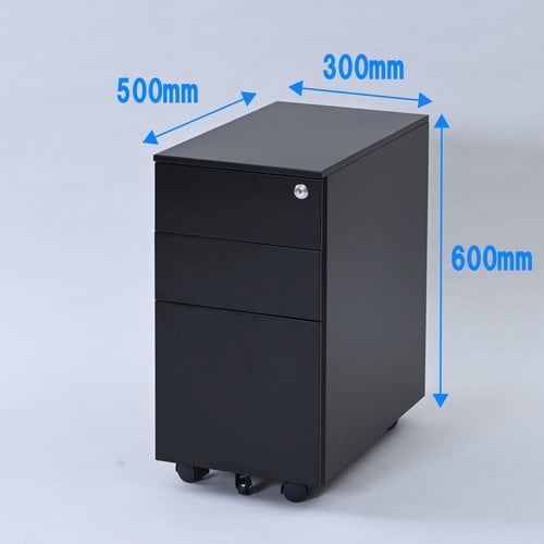 サイドキャビネットRKD−30 MBK