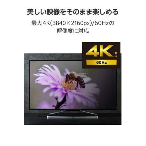 USB−C HDMI 変換アダプタ 映像 ブラック