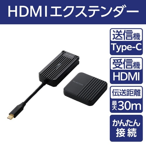 Type−C ワイヤレスHDMI 無線化 ブラック