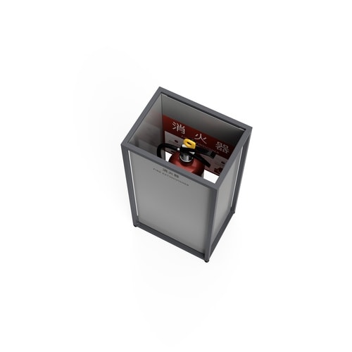 囲:消火器カバー