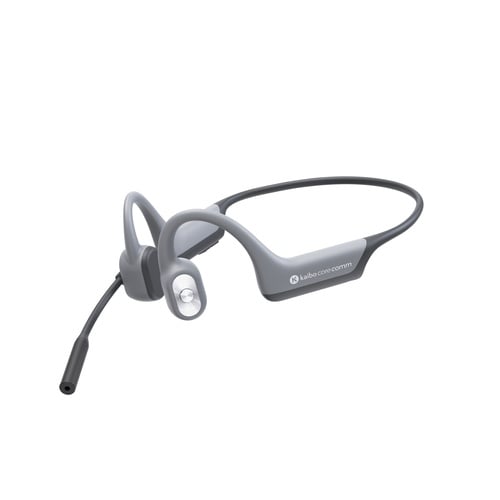 骨伝導ヘッドフォン(ブラック/グレー)