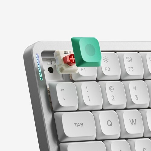 NuPhy 茶軸メカニカルキーボード ホワイト