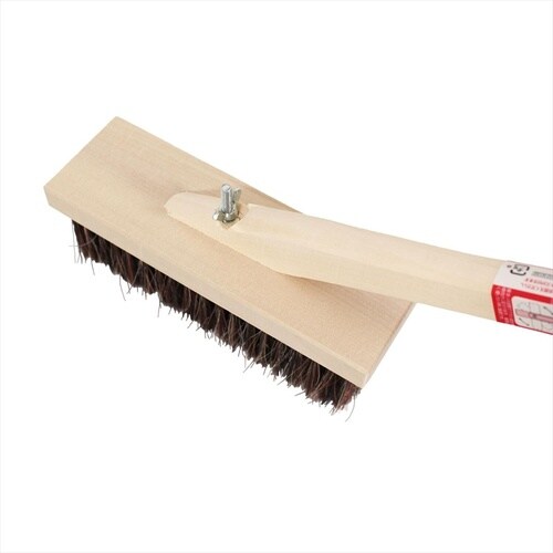 柄付左官ブラシ 馬毛1/4丁掛