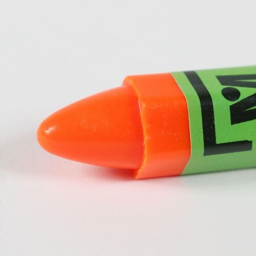 #054155 蛍光マーキングチョークイエロー