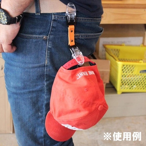 ALホルダー 青 カラビナxカラビナ