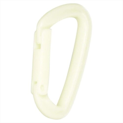 #080549 CARABINER 燈大 蓄光 緑