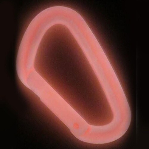 #080543 CARABINER 燈小 蓄光 黄