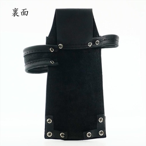 レザーバッグ 掌 SHO 黒 二段