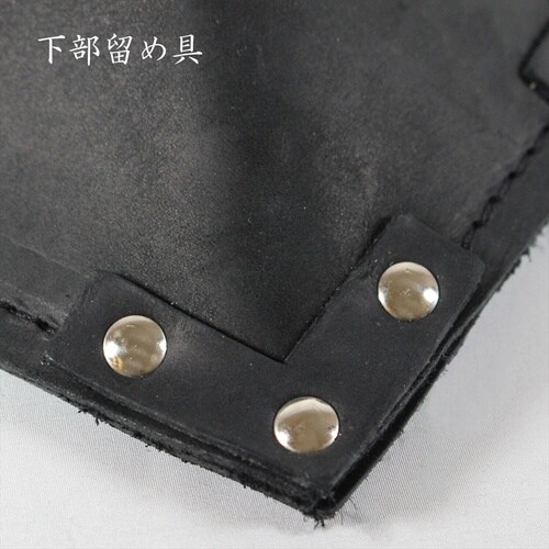 レザーバッグ 掌 SHO 黒 二段