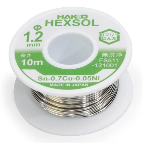 糸ハンダ鉛フリー共晶1.6mm