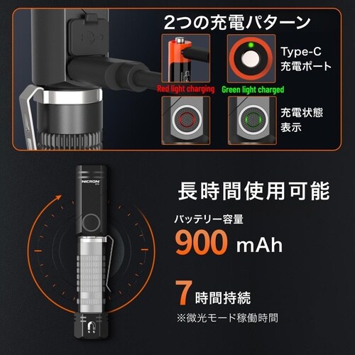 L74mini G 首振り グリーン 400LM