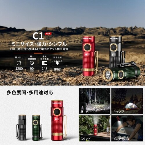 H40 ミニアルミヘッドランプ 700LM