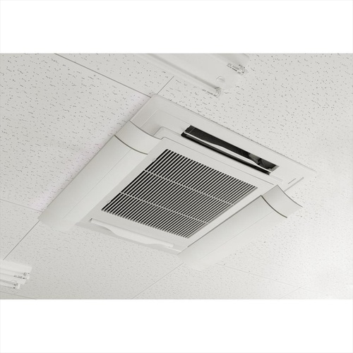 I−478−3 エアコン風よけカバー BK