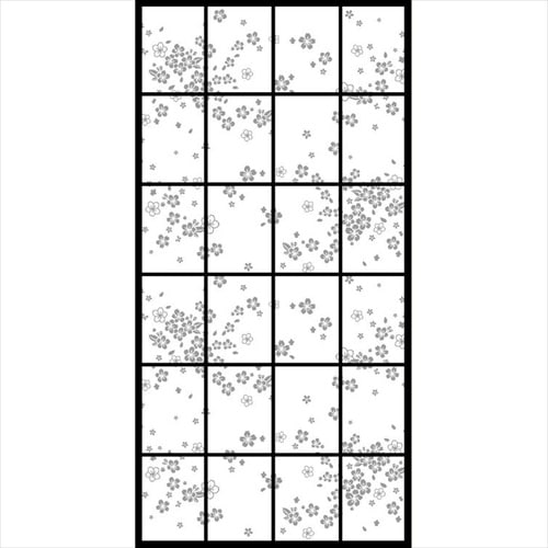 PC障子紙94x1.8 6882 楓花