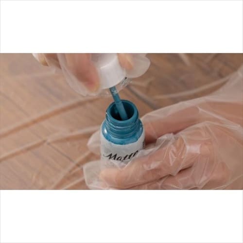 マットカラー ハケ付 50ML Peブルー