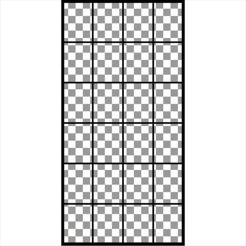 PC障子紙 94X1.8 6714 市松