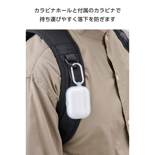 AirPodsPro3 ケース 透明 TPU 透