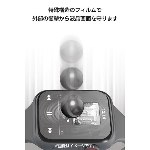 アップルウォッチ フィルム 40mm 傷修復