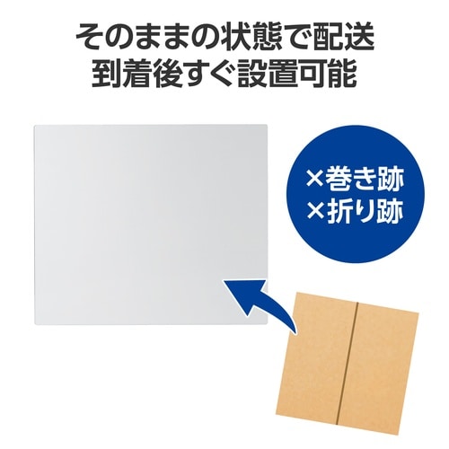 冷蔵庫マット S 幅70×奥行60cm 透明