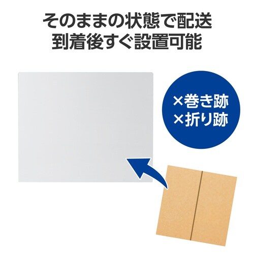 冷蔵庫マット XS 幅60×奥行49cm 透明