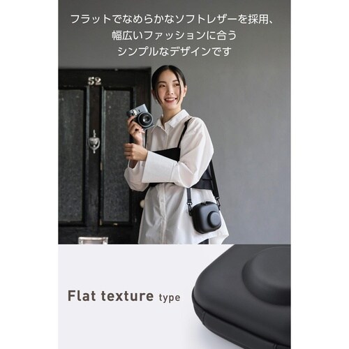 チェキケース instaxmini対応写真収納 黒