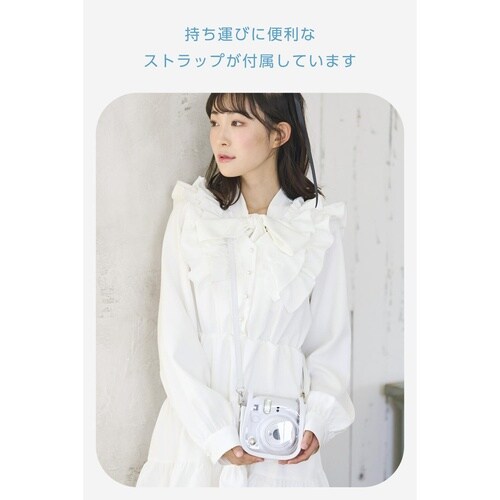 チェキケース mini12専用クリアマグネット 白