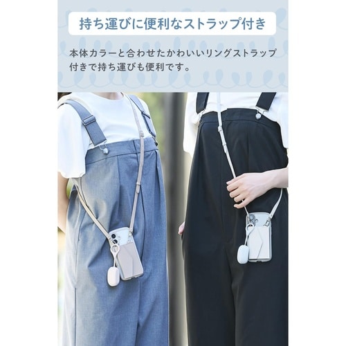 ワイヤレスイヤホン BT超小型 充電ケース 空色