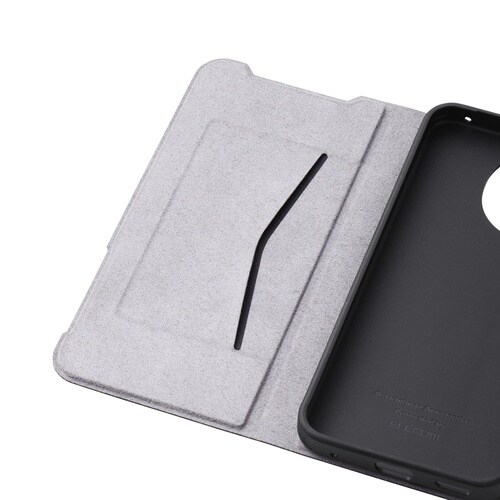 AQUOSsense10ケース 手帳型 カーボン