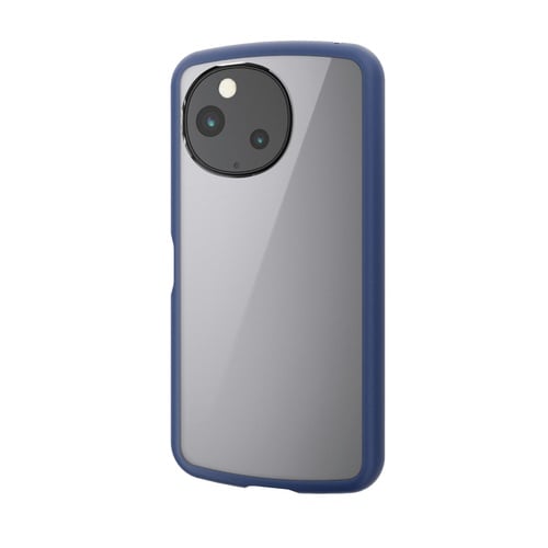 AQUOSsense10ケース 衝撃吸収 紺