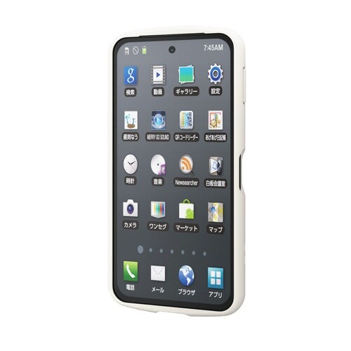 AQUOSsense10ケース 衝撃吸収 白