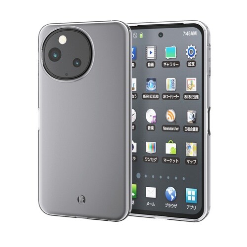 AQUOSsense10ケース ソフト薄型 クリア