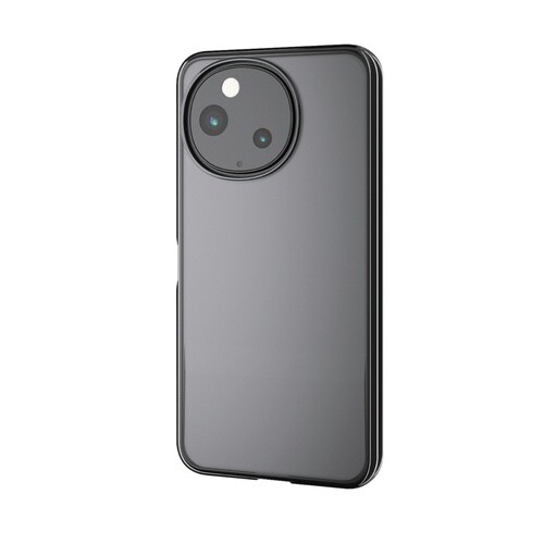 AQUOSsense10ケース ソフトメタル 黒