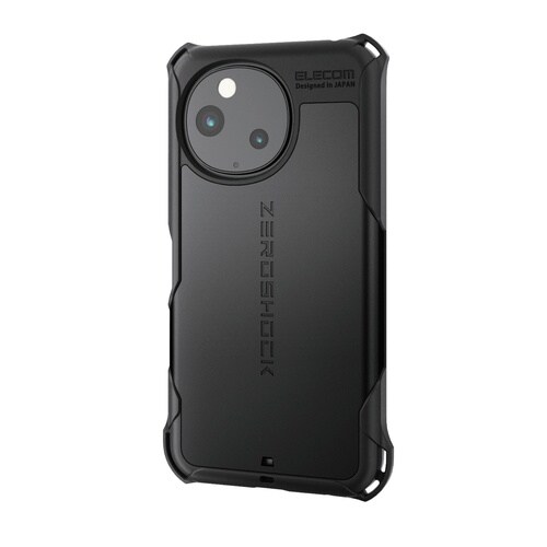 AQUOSsense10ケース ゼロショック 黒