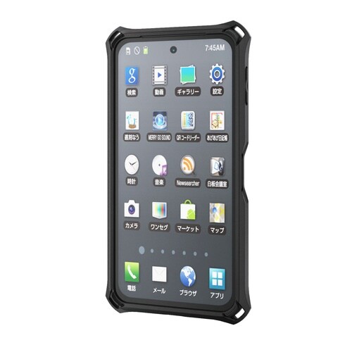 AQUOSsense10ケース 超衝撃保護 黒