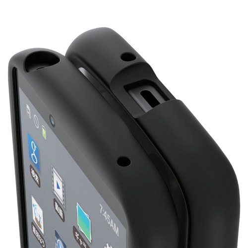 Xperia10VIIケース グリッピー 黒