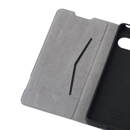 Xperia10VIIケース 手帳型 カーボン