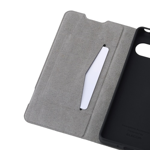 Xperia10VIIケース 手帳型 カーボン