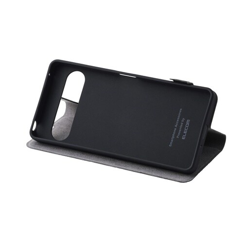 Xperia10VIIケース 手帳型 カーボン